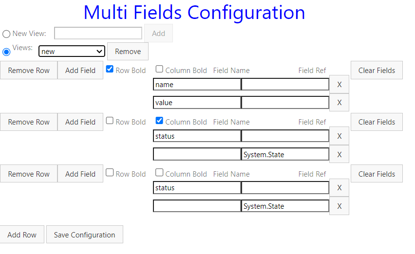 Layout Customization